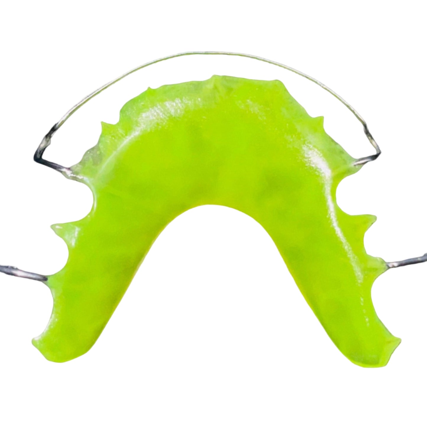 Neon Hawley retainer with lab-quality finish